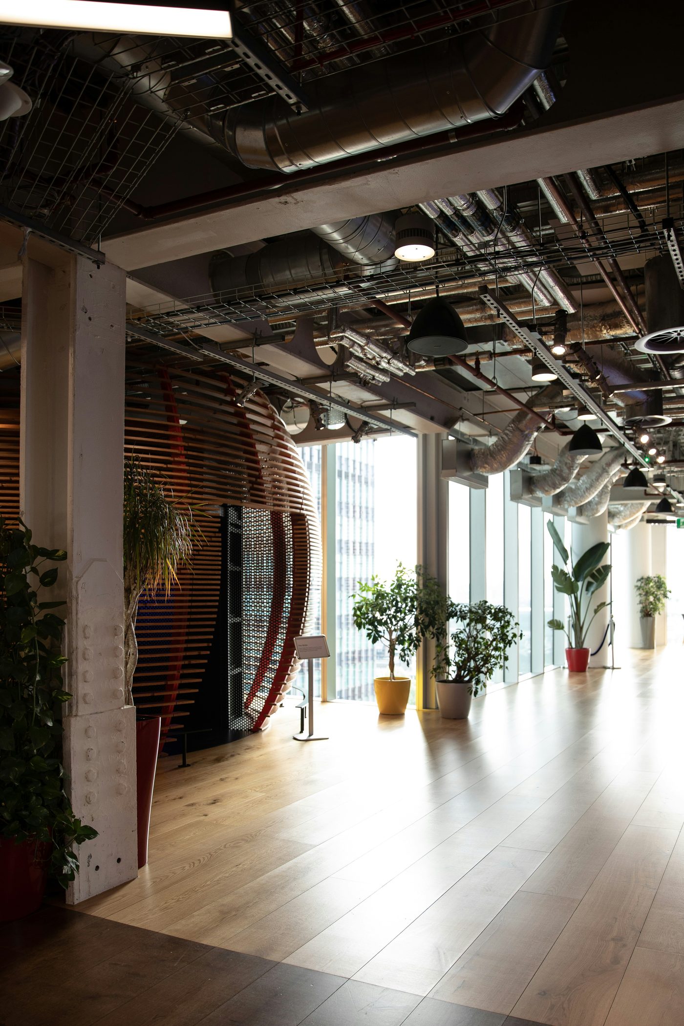 Bright, clean modern office space